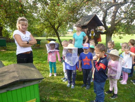 Grafika #8: Przedszkolaki w pasiece cz.II