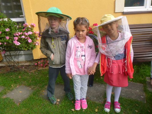 Grafika #4: Przedszkolaki w pasiece cz.I