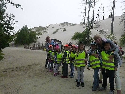 Grafika #1: Wycieczka do  Rąbki-Wydmy ruchome cz. II