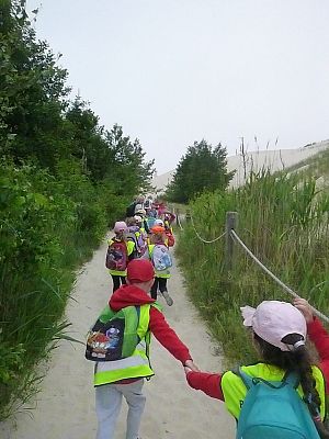 Grafika #3: Wycieczka do  Rąbki-Wydmy ruchome cz. II