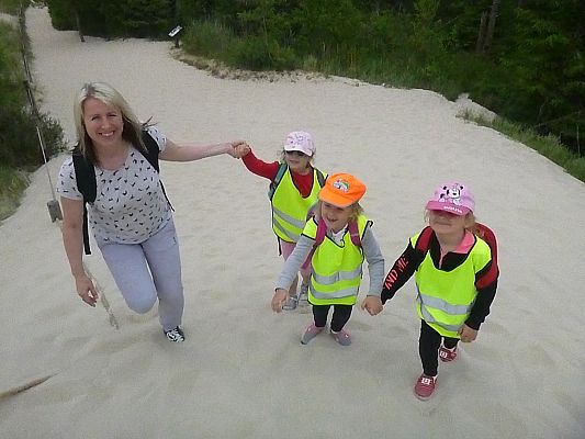 Grafika #7: Wycieczka do  Rąbki-Wydmy ruchome cz. II