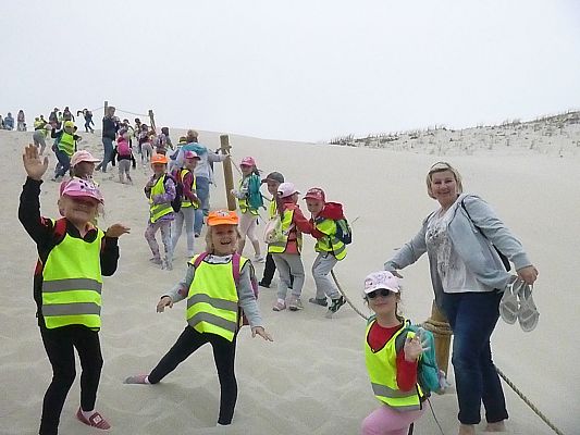 Grafika #8: Wycieczka do  Rąbki-Wydmy ruchome cz. II