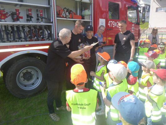 Grafika #0: Spotkanie ze strażakami OSP Wicko cz. VII