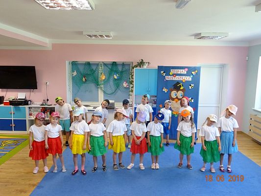 Grafika #1: Pożegnanie 6-latków przez młodsze przedszkolaki cz. III