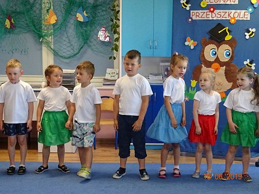 Grafika #2: Pożegnanie 6-latków przez młodsze przedszkolaki cz. II