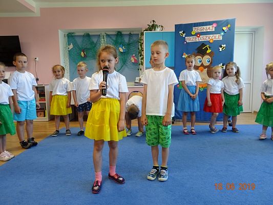 Grafika #7: Pożegnanie 6-latków przez młodsze przedszkolaki cz. II