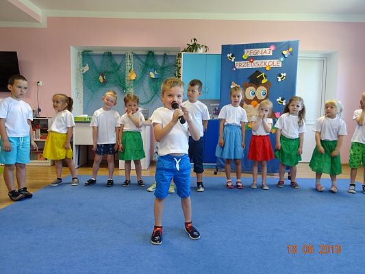 Grafika #8: Pożegnanie 6-latków przez młodsze przedszkolaki cz. II