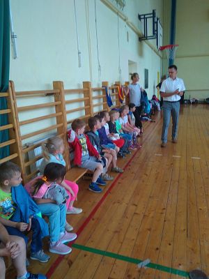 Grafika #2: Przedszkolaki z wizytą w Szkole Podstawowej w Wicku cz. III