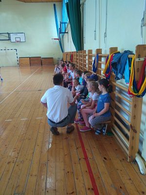 Grafika #5: Przedszkolaki z wizytą w Szkole Podstawowej w Wicku cz. III