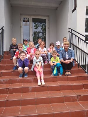 Grafika #7: Przedszkolaki z wizytą w Szkole Podstawowej w Wicku cz. III