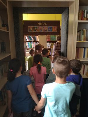 Grafika #2: Przedszkolaki z wizytą w Szkole Podstawowej w Wicku cz. II