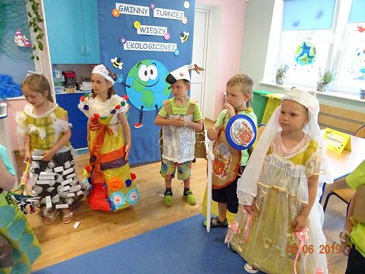 Grafika #0: Gminny turniej wiedzy ekologicznej  Z przyrodą za pan brat cz. VI