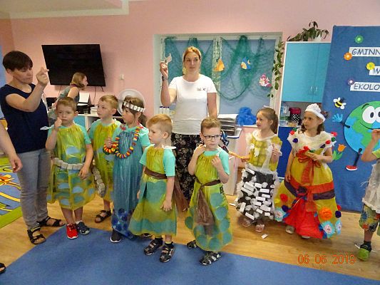 Grafika #1: Gminny turniej wiedzy ekologicznej  Z przyrodą za pan brat cz. VI