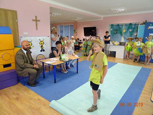 Grafika #2: Gminny turniej wiedzy ekologicznej  Z przyrodą za pan brat cz. IV