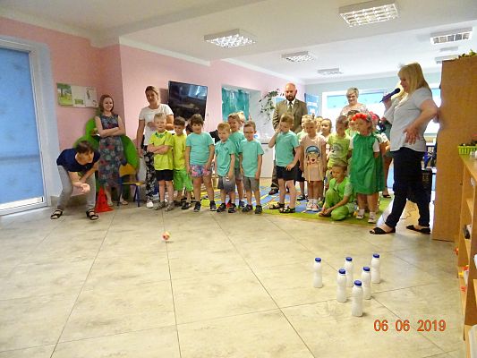 Grafika #1: Gminny turniej wiedzy ekologicznej  Z przyrodą za pan brat cz. III