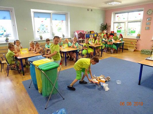 Grafika #1: Gminny turniej wiedzy ekologicznej  Z przyrodą za pan brat cz. II