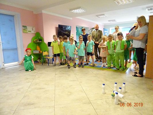 Grafika #6: Gminny turniej wiedzy ekologicznej  Z przyrodą za pan brat cz. II