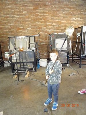 Grafika #3: Wycieczka do Pucka-Manufaktura szkła PuckGlas cz. X