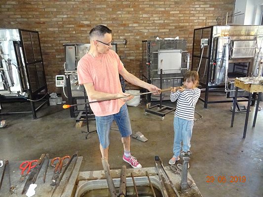 Grafika #5: Wycieczka do Pucka-Manufaktura szkła PuckGlas cz. IX