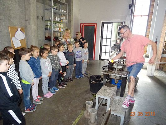 Grafika #0: Wycieczka do Pucka-Manufaktura szkła PuckGlas cz. VII