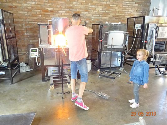 Grafika #2: Wycieczka do Pucka-Manufaktura szkła PuckGlas cz. V