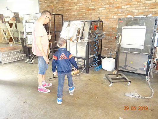 Grafika #6: Wycieczka do Pucka-Manufaktura szkła PuckGlas cz. V