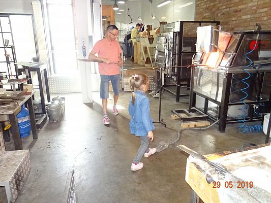 Grafika #8: Wycieczka do Pucka-Manufaktura szkła PuckGlas cz. IV