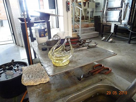 Grafika #1: Wycieczka do Pucka-Manufaktura szkła PuckGlas cz. III