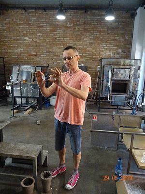 Grafika #1: Wycieczka do Pucka-Manufaktura szkła PuckGlas cz. II