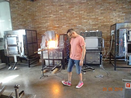 Grafika #5: Wycieczka do Pucka-Manufaktura szkła PuckGlas cz. II