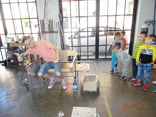 Grafika #7: Wycieczka do Pucka-Manufaktura szkła PuckGlas cz. II