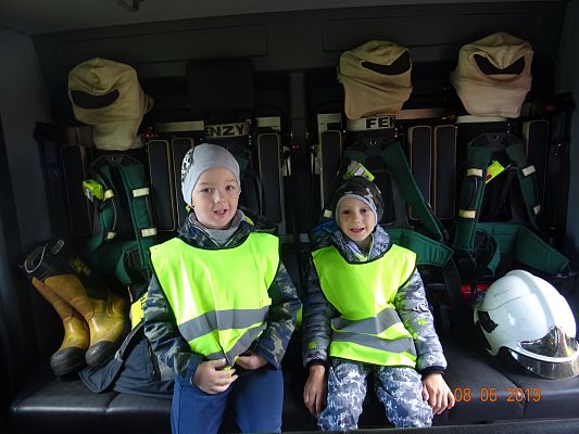 Grafika #6: Spotkanie ze strażakami cz. X