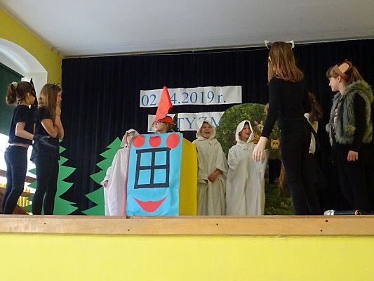 Grafika #2: Czarodziej Śmiech- przedstawienie teatralne cz. II