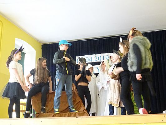 Grafika #5: Czarodziej Śmiech- przedstawienie teatralne cz. II