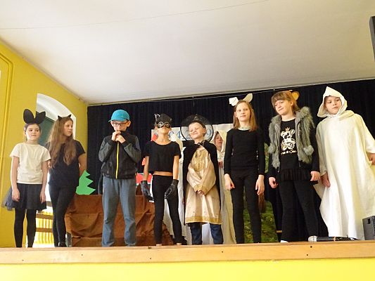 Grafika #6: Czarodziej Śmiech- przedstawienie teatralne cz. II