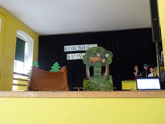 Grafika #2: Czarodziej Śmiech- przedstawienie teatralne cz. I