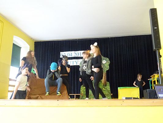 Grafika #3: Czarodziej Śmiech- przedstawienie teatralne cz. I