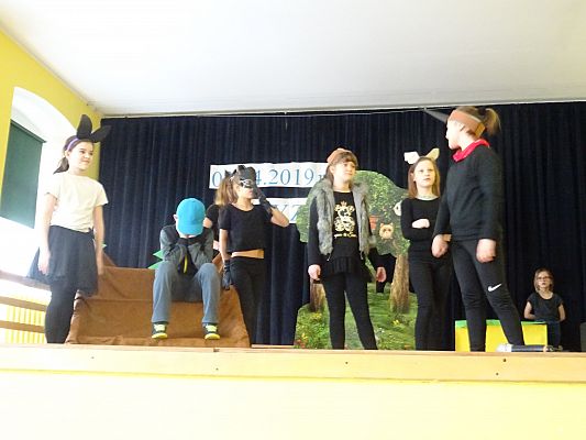 Grafika #4: Czarodziej Śmiech- przedstawienie teatralne cz. I