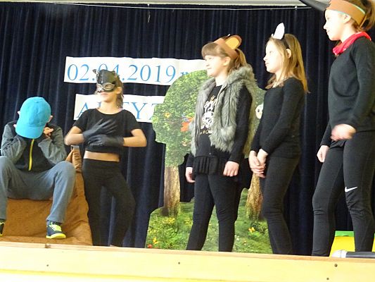 Grafika #6: Czarodziej Śmiech- przedstawienie teatralne cz. I