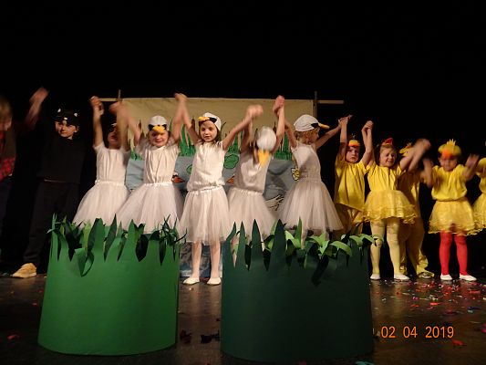 Grafika #1: Przegląd Teatrzyków Dziecięcych- Brzydkie kaczątko cz. III