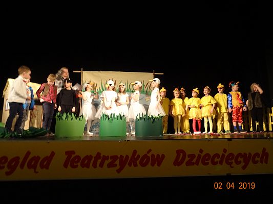 Grafika #3: Przegląd Teatrzyków Dziecięcych- Brzydkie kaczątko cz. III