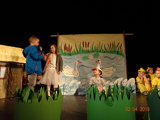 Grafika #2: Przegląd Teatrzyków Dziecięcych- Brzydkie kaczątko cz. II