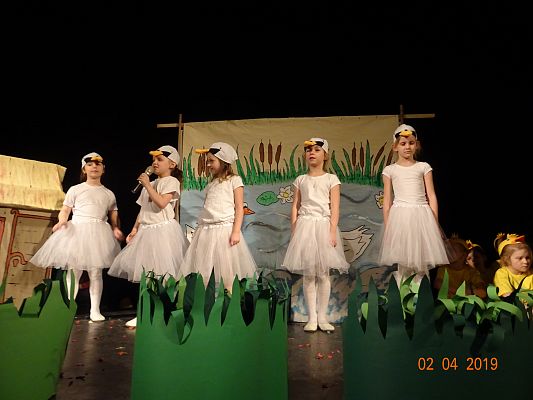 Grafika #5: Przegląd Teatrzyków Dziecięcych- Brzydkie kaczątko cz. II