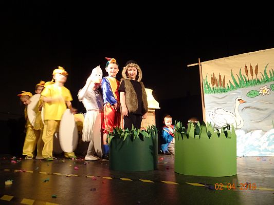 Grafika #0: Przegląd Teatrzyków Dziecięcych- Brzydkie kaczątko cz. I