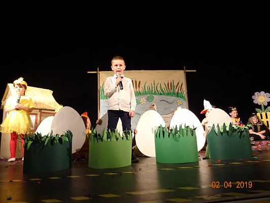 Grafika #1: Przegląd Teatrzyków Dziecięcych- Brzydkie kaczątko cz. I