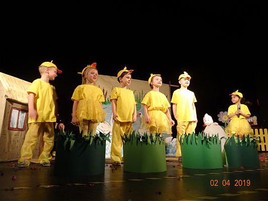 Grafika #2: Przegląd Teatrzyków Dziecięcych- Brzydkie kaczątko cz. I