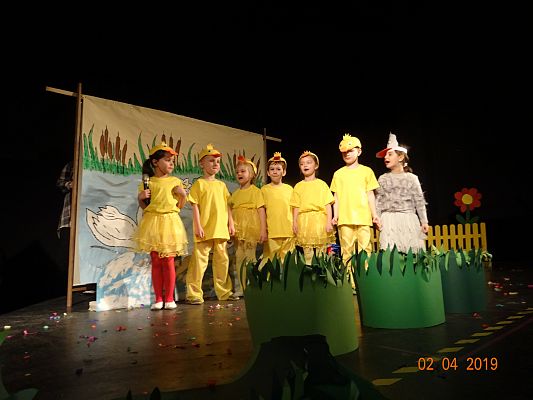 Grafika #6: Przegląd Teatrzyków Dziecięcych- Brzydkie kaczątko cz. I