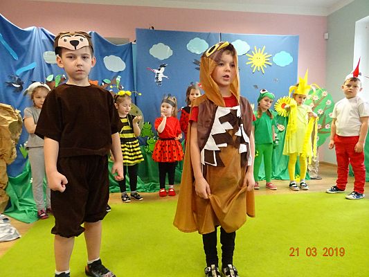 Grafika #1: Gdzie jest wiosna? cz. III- przedszkolaki przedszkolakom