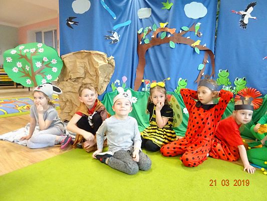 Grafika #0: Gdzie jest wiosna? cz. I- przedszkolaki przedszkolakom