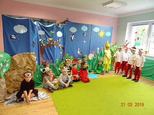 Grafika #4: Gdzie jest wiosna? cz. I- przedszkolaki przedszkolakom